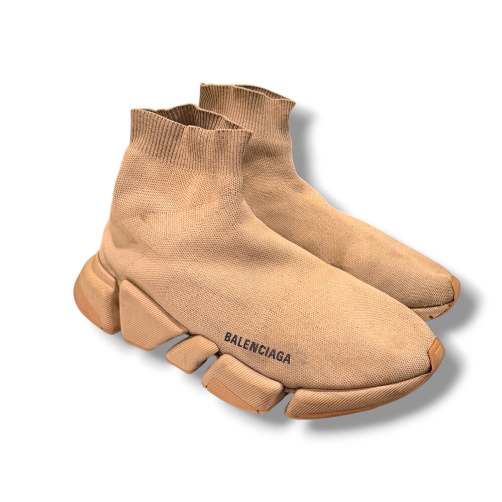 Balenciaga Speed 2.0 Sock Sneaker ‘Beige’ | Size 42EU (9US)
